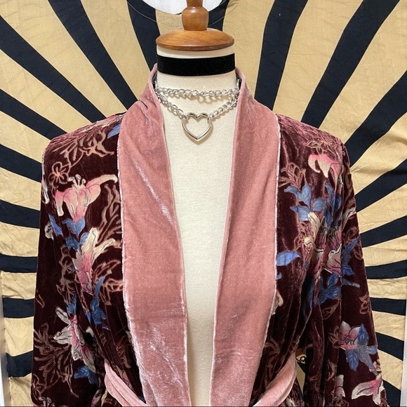 🌈 Amazing velvet casual kimono - Picture 3 of 11
